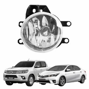 Farol Milha Auxiliar Toyota Corolla 2015 2016 2017 Toyota Hilux SRV2016 2017 2018 Lado Esquerdo Motorista