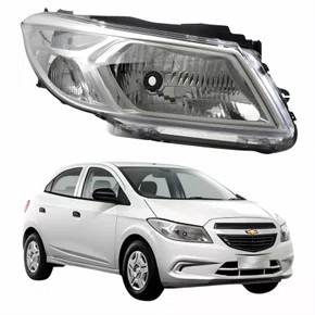 Farol Principal Gm Onix Joy 2017 até 2019 Lado Direito Passageiro