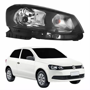 Farol Principal Vw Gol G6 2012 Até 2016 Foco Simples Lado Direito Passageiro