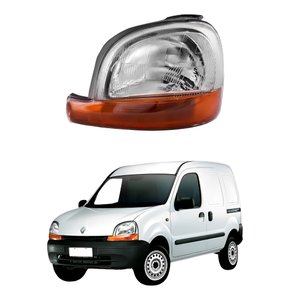 Farol Renault Kangoo 2000 Até 2008 Pisca Ambar Lado Esquerdo Motorista