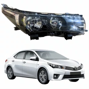 Farol Principal Toyota Corolla 2015 2016 2017 Com Led Lado Direito Passageiro