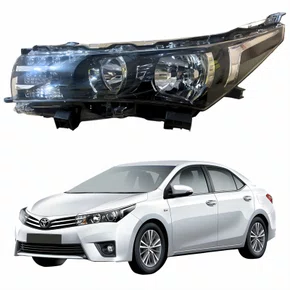 Farol Principal Toyota Corolla 2015 2016 2017 Com Led Lado Esquerdo Motorista