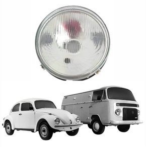 Farol Vw Fusca 1974 até 1996 Kombi 1976 até 2012 Lado Direito Passageiro / Lado Esquerdo Motorista