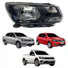Farol Vw Gol Voyage G8 2018 Até 2023 Saveiro G7 2016 Até 2022 Lado Direito Passageiro