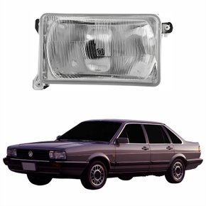 Farol Vw Santana 1987 1988 1989 1990 Lado Esquerdo Motorista