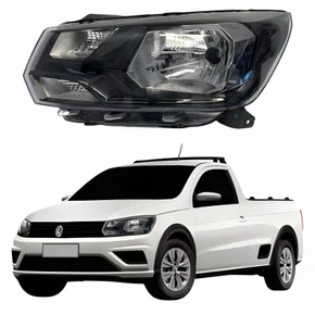 Farol Vw Saveiro G7 2016 Até 2022 Lado Esquerdo Motorista