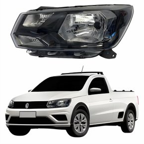 Farol Vw Saveiro G7 2016 Até 2022 Original Arteb Lado Esquerdo Motorista