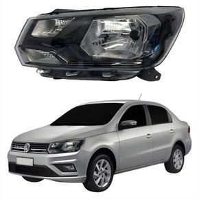 Farol Vw Voyage G8 2018 Até 2023 Original Arteb Lado Esquerdo Motorista