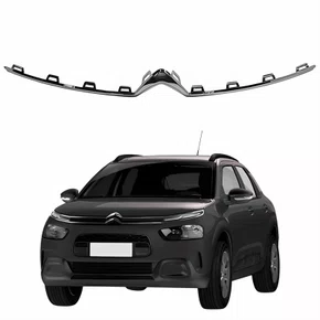 Friso Grade Radiador Citroen C4 Cactus 2019 Até 2024 Inferior Cromado