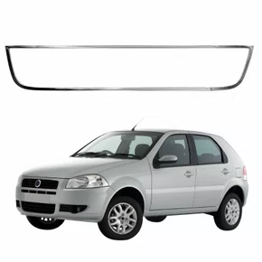 Friso Cromado Parachoque Fiat Palio 2008 até 2012 Inferior