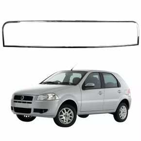 Friso Cromado Parachoque Fiat Palio 2008 até 2012 Superior