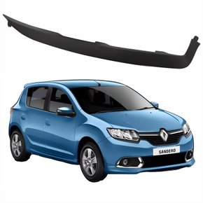 Friso Do Farol Renault Sandero 2014 Até 2019 Lado Direito Passageiro