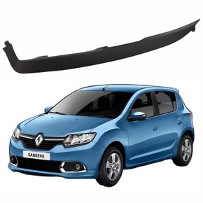 Friso Do Farol Renault Sandero 2014 Até 2019 Lado Esquerdo Motorista
