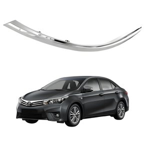 Friso Farol Toyota Corolla 2015 2016 2017 Cromado Lado Esquerdo Motorista