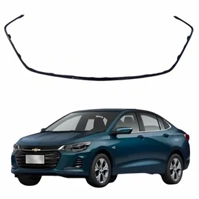 Friso Grade Radiador Inferior Gm Onix Sedan Plus 2020 Até 2024 Black Piano