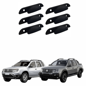 Kit Gancho Cacamba Renault Duster Oroch 2015 Até 2021 Adaptável 6 Peças