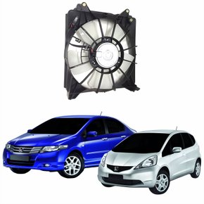 Gmv Radiador Honda City Fit 2009 Até 2014 Com Ar Condicionado Automático E Manual