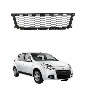 Grade Central Parachoque Renault Sandero 2012 2013 2014