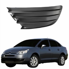 Grade Parachoque Citroen C4 Pallas 2006 Até 2012 Sem Furo Lado Esquerdo Motorista