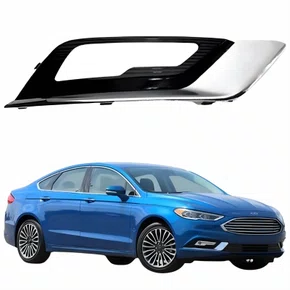 Grade Parachoque Ford Fusion 2017 2018 2019 Com Friso Cromado Lado Direito Passageiro
