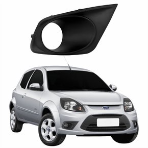 Grade Parachoque Ford Ka 2012 2013 2014 Com Furo Lado Direito Passageiro