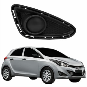 Grade Parachoque Hyundai Hb20 2012 2013 2014 2015 Sem Furo Lado Direito Passageiro