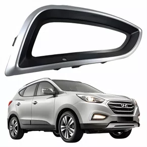 Grade Parachoque Hyundai Ix35 2016 Até 2022 Com Furo Lado Direito Passageiro