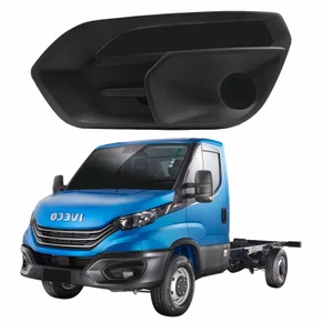 Grade Parachoque Iveco Daily 2020 2021 2022 2023 2024 Sem Furo Lado Esquerdo Motorista