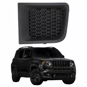 Grade Parachoque Jeep Renegade Longitude 2015 2016 2017 2018 Central Lado Direito Passageiro