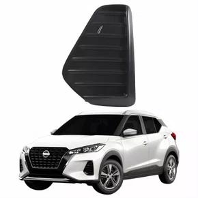 Grade Parachoque Nissan Kicks 2022 2023 2024 Sem Furo Lado Esquerdo Motorista