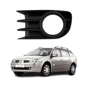 Grade Parachoque Renault Megane 2006 Até 2012 Com Furo Lado Esquerdo Motorista