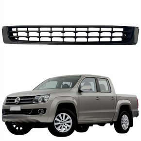 Grade Para-choque Vw Amarok 2010 Até 2016 Central Sem Friso