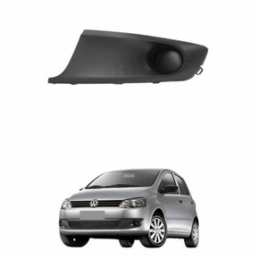 Grade Parachoque Vw Fox 2011 2012 2013 2014 sem Furo Lado Esquerdo Motorista