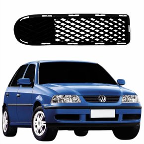 Grade Parachoque Vw Gol G3 1999 2000 2001 2002 2003 Fase 1 Sem Furo Lado Direito Passageiro
