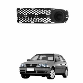 Grade Parachoque Vw Gol G3 2003 2004 2005 sem Furo Lado Esquerdo Motorista