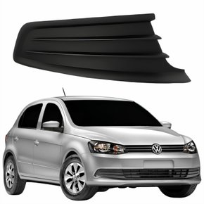 Grade Parachoque Vw Gol G6 2012 2013 2014 2015 2016 Sem Furo Lado Direito Passageiro