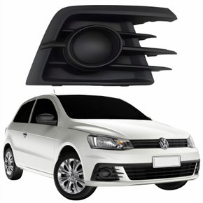 Grade Parachoque Vw Gol G7 2016 2017 2018 Sem Furo Lado Direito Passageiro