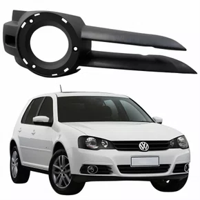 Grade Parachoque Vw Golf Limited 2012 2013 Com Furo Com Encaixe Friso Lado Direito Passageiro