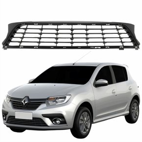 Grade Para-choque Renault Sandero 2020 2021 2022 Central
