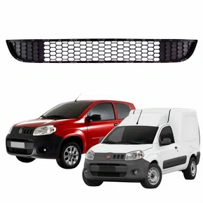 Grade Para-choque Central Fiat Fiorino Uno Vivace 2011 Até 2019