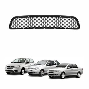 Grade Central Parachoque Fiat Palio Siena Palio Weekend G3 2004 Até 2007