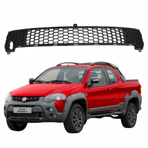 Grade Parachoque Central Fiat Strada Adventure 2013 Até 2020 