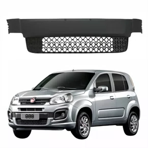 Grade Parachoque Central Fiat Uno 2017 Até 2020