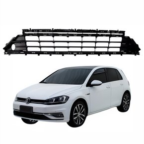 Grade Parachoque Central Vw Golf Tsi 2018 Até 2020 Com Furo Friso