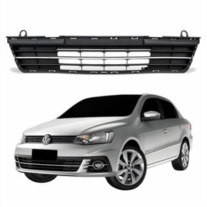 Grade Parachoque Central Vw Voyage G7 2016 Até 2018 Com Friso Cromado
