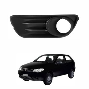 Grade Parachoque Fiat Palio 2008 2009 2010 2011 2012 com Furo Lado Esquerdo