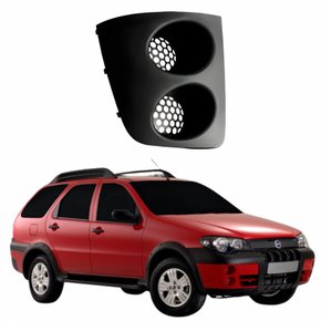 Grade Parachoque Fiat Palio Adventure 2005 2006 2007 2008 Sem Furo Lado Direito Passageiro