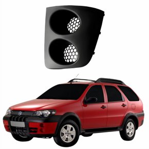 Grade Parachoque Fiat Palio Adventure 2005 2006 2007 2008 Sem Furo Lado Esquerdo Motorista