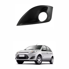 Grade Parachoque Ford Fiesta 2011 Até 2016 Com Furo Lado Esquerdo Motorista