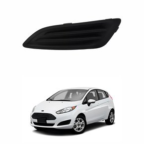 Grade Parachoque Ford New Fiesta 2014 2015 2016 2017 Sem Furo Lado Esquerdo Motorista